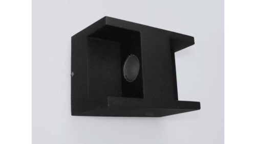 Oprawa elewacyjna LED Cissa 2x2W WW czarna