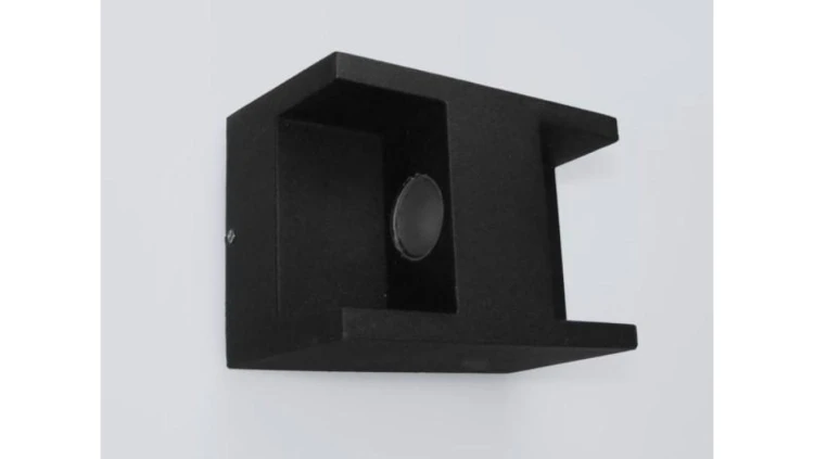 Oprawa elewacyjna LED Cissa 2x2W WW czarna