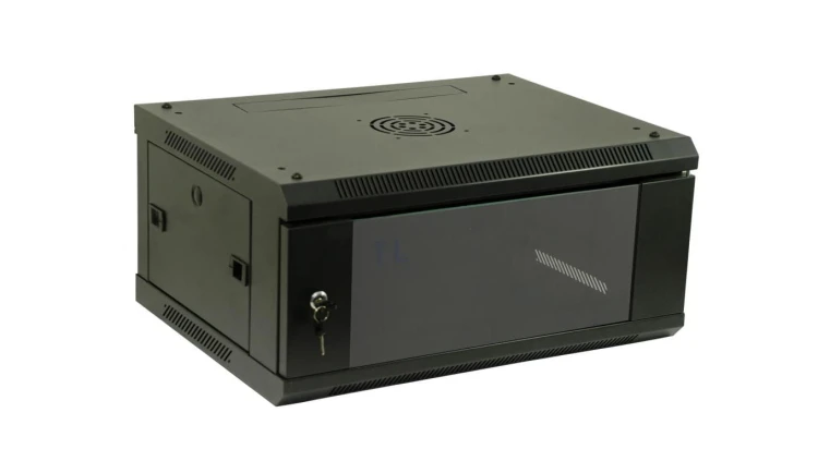 Szafa RACK TELCOLINE 4U/19 cali, 600x450 mm, czarna