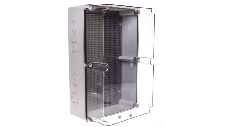 Obudowa hermetyczna natynkowa z płytą PMT5 348x228x166mm IP65 szara OH-5B.4 29.57