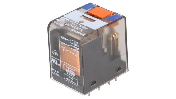 5-1419111-3 Przekaźnik: elektromagnetyczny DPDT Ucewki : 24VDC 12A/250VAC