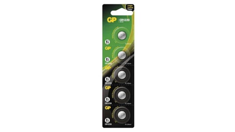 GP litowa bateria guzikowa CR1220 5BL /5szt./