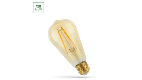 LED ST64 E-27 230V 2W COG WW RETROSHINE SPECTRUM