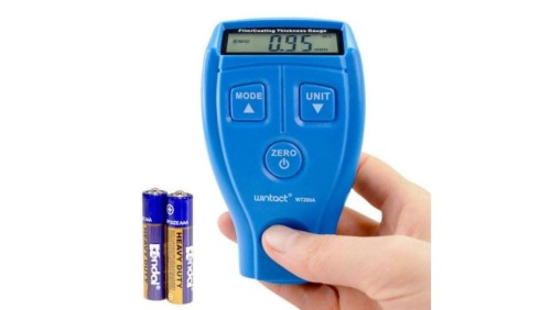 Miernik grubości lakieru (tester, czujnik) Wintact WT200A