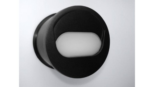 Oprawa elewacyjna LED Lawa 3W WW czarna