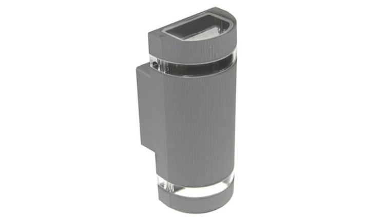 Oprawa elewacyjna Kortek 2x GU10 antracyt RAL7016