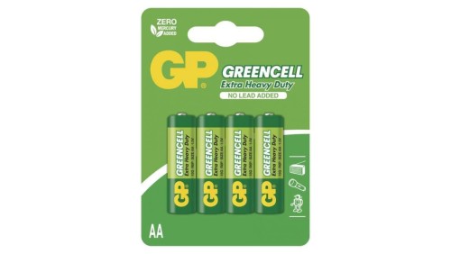 GP bateria cynkowa GREENCELL AA (R6) 4BL /4szt./