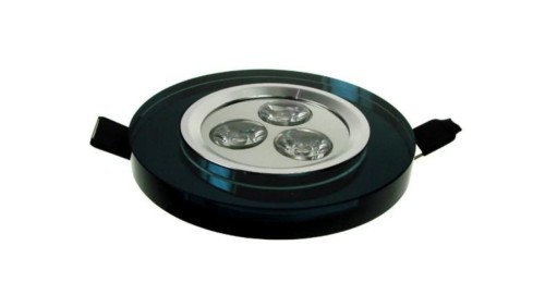 Downlight LED Power AVON grafit 3*1W biały zimny