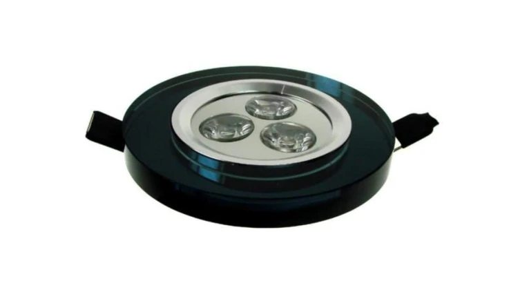 Downlight LED Power AVON grafit 3*1W biały zimny