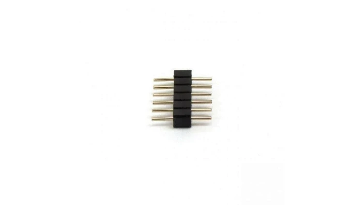Złączka do taśmy led 6-pin 2,54mm męska grzebyk 1szt