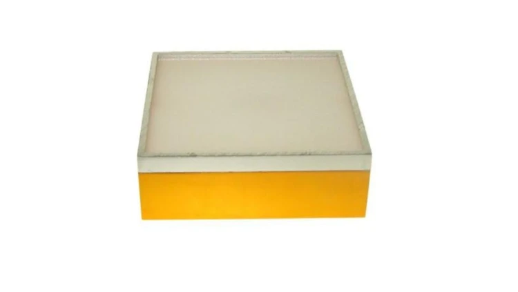 Panel led Sadok złoto srebrny 10W DW
