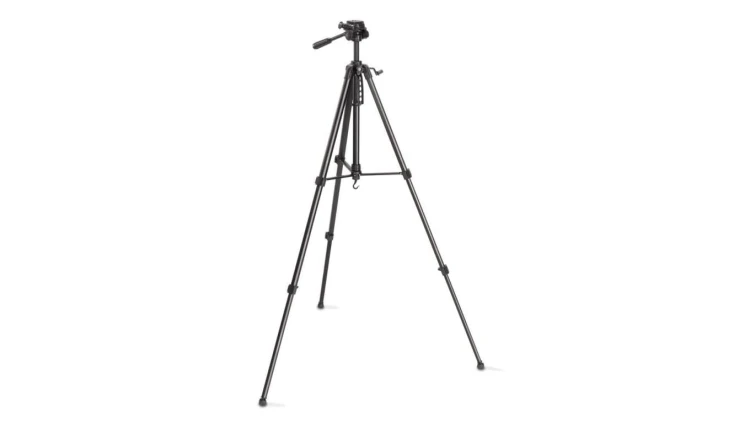 Statyw BMI na korbę do laserów gwint 1/4 z pochylaną głowicą (168 cm)