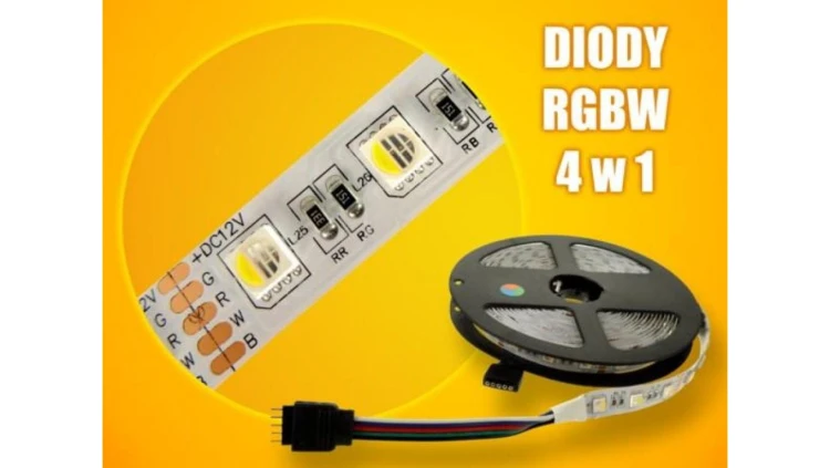 Taśma LED Premium 5050 RGBCW 5m/300diod