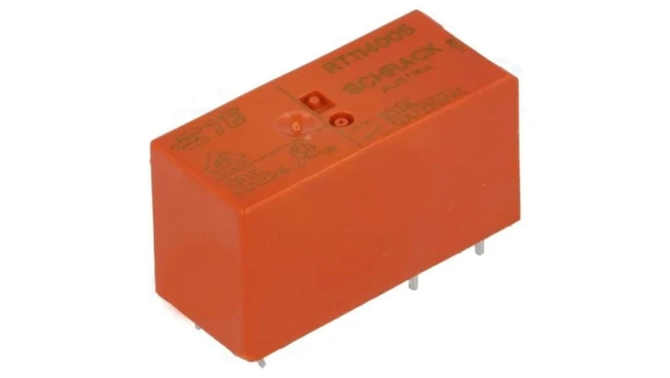 0-1393239-8 Przekaźnik: elektromagnetyczny SPDT Ucewki : 6VDC 12A/250VAC