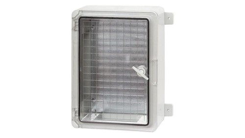 Szafa z tworzywa 500x700x250 mm IP65 drzwi przeźroczyste