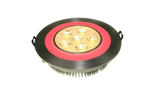 Downlight LED Power FLEA 1W*6+3W biały ciepły+czer