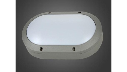 Oprawa elewacyjna LED Berad 8W WW szara
