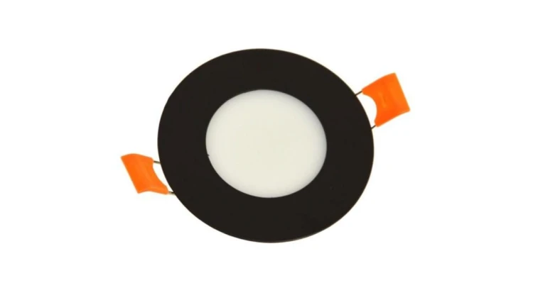Panel led okrągły Gerd 3W 4000K czarny
