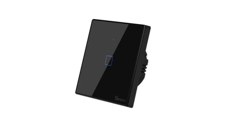 Dotykowy włącznik światła WiFi + RF 433 Sonoff T3 EU TX (1-kanałowy)