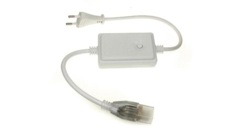 Kabel z wtyczką i kontrolerem do taśm LED RGB 230V