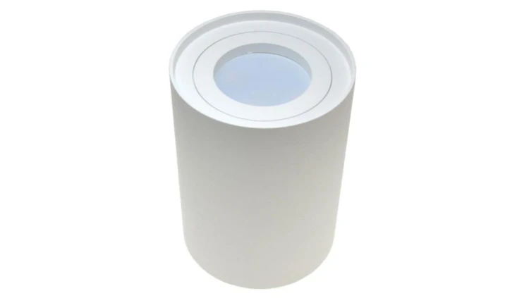 Oprawa sufitowa Criko White stała okrągła aluminiu