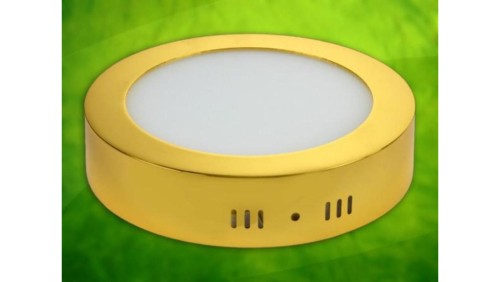 Panel led Winter 12W 230V złoty DW