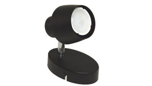 Lampa spotlight Kipp 1xGU10 czarna