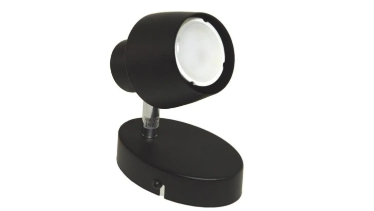 Lampa spotlight Kipp 1xGU10 czarna