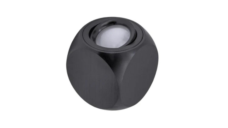 Oprawa sufitowa Akona czarna 80x85mm