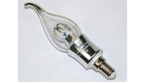 Żarówka LED Imbert S E14 4W WW srebrna-