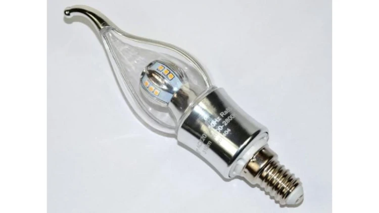 Żarówka LED Imbert S E14 4W WW srebrna-