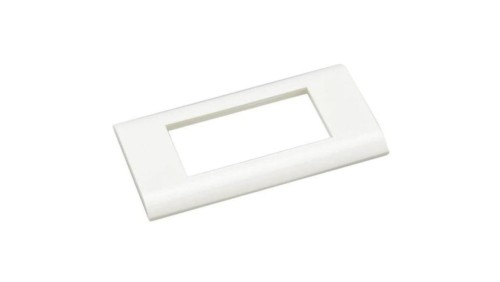 Ramka montażowa 4M 90x45 biała na moduły Mediabox