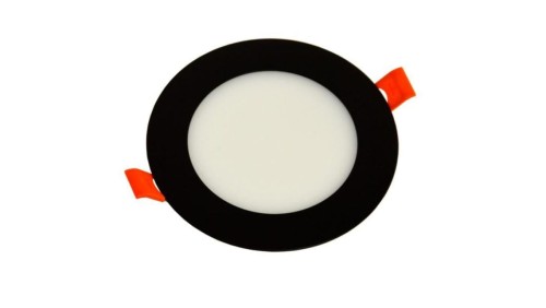 Panel led okrągły Gerd 6W 4000K czarny