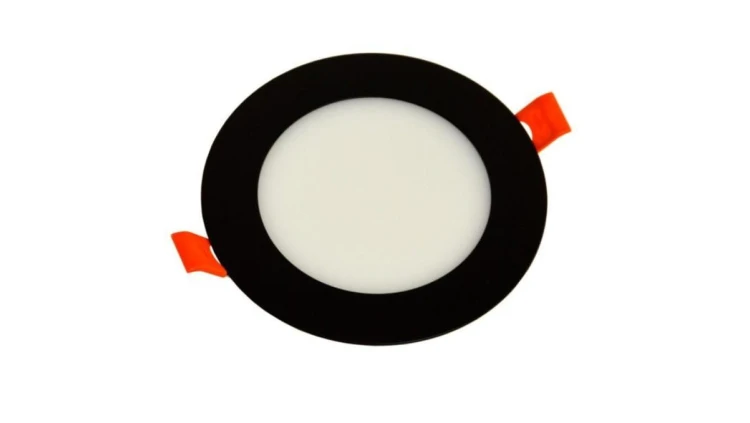 Panel led okrągły Gerd 6W 4000K czarny