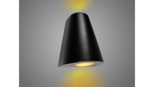Oprawa elewacyjna LED Niles 4W WW czarna *