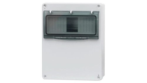 Obudowa R-240 240x190x90mm IP65 okno 8M /8 modułów/ IP 65