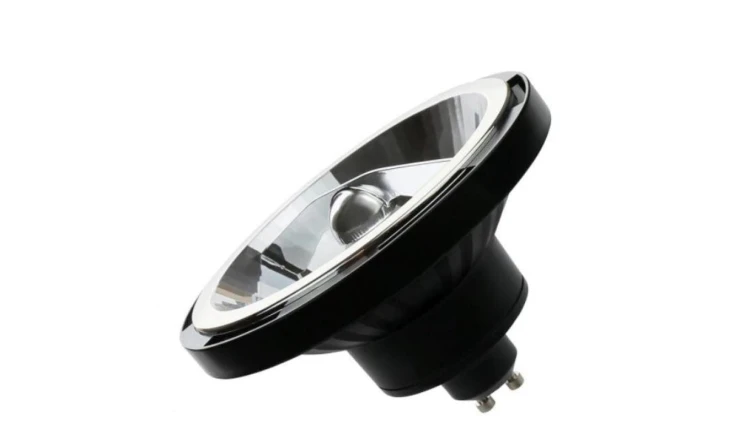 Led ar111 gu10 230v 15w smd 45st nw black
