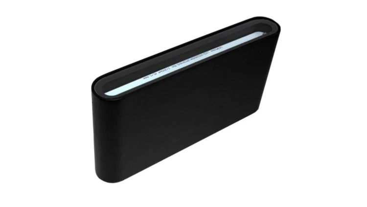 Oprawa elewacyjna LED Flow 2x6w 3000K czarna