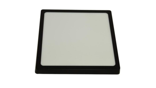 Panel led Gerry 24W 230V 4000K czarny