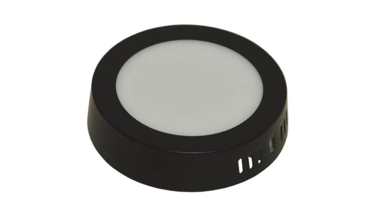 Panel led Gerrit 6W 230V 4000K czarny