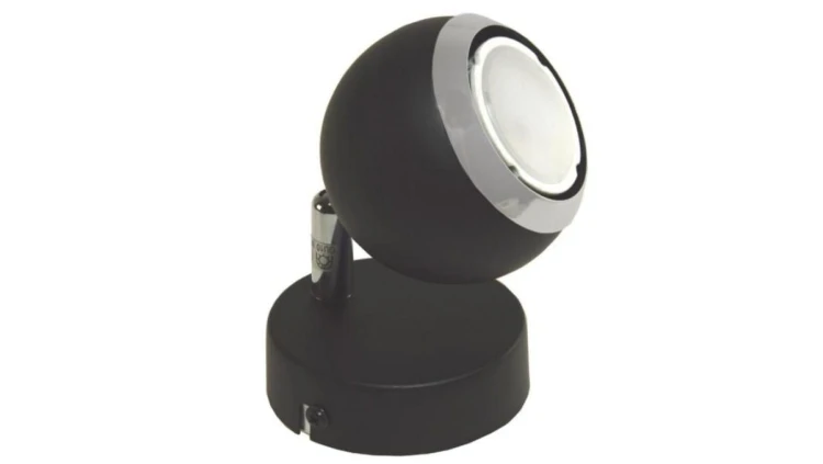 Lampa spotlight Kynis 1xGU10 czarna