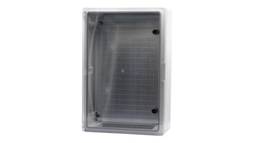Szafa z tworzywa 400x600x200 mm IP65 drzwi przeźroczyste