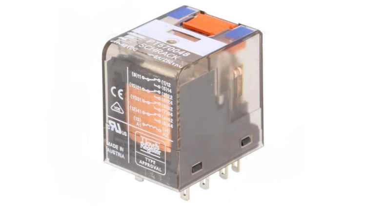 8-1419111-1 Przekaźnik: elektromagnetyczny 4PDT Ucewki : 48VDC 6A/250VAC