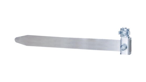 Opaska uziemiająca OU2 1/8-1,5 cala długość = 190mm, szerokość = 20mm