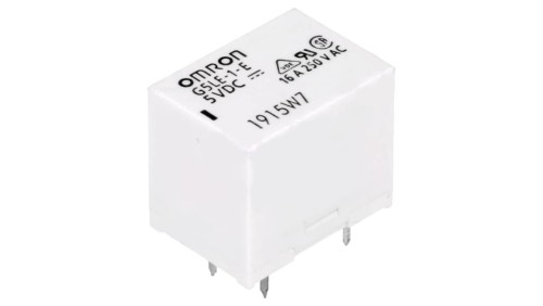 Przekaźnik elektromagnetyczny SPDT Ucewki 5VDC 16A/250VAC G5LE-1-E 5VDC