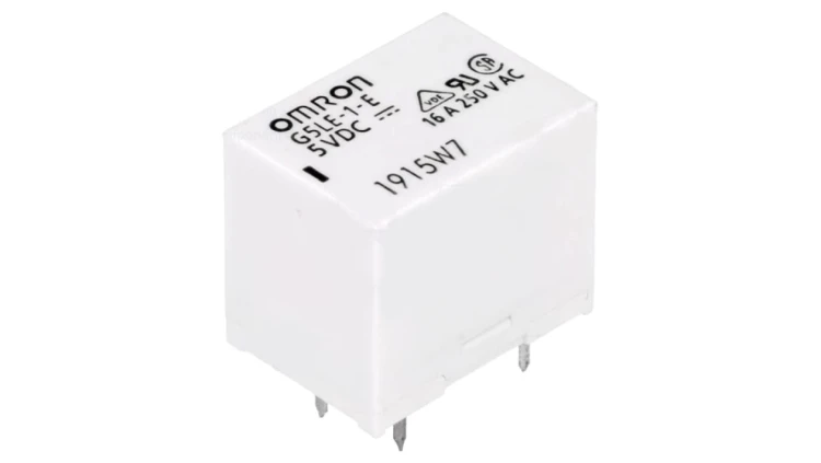 Przekaźnik elektromagnetyczny SPDT Ucewki 5VDC 16A/250VAC G5LE-1-E 5VDC