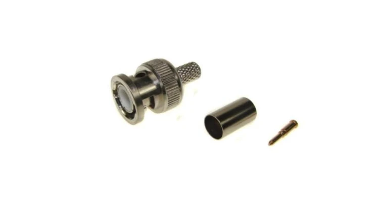 Wtyk BNC zaciskany na RG59 zinc op/10