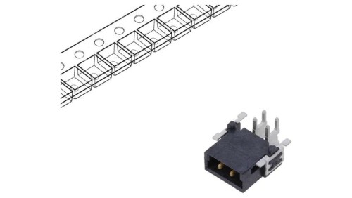 15550022701333 Złącze: płytka-płytka męskie, P2 har-flex Power THT