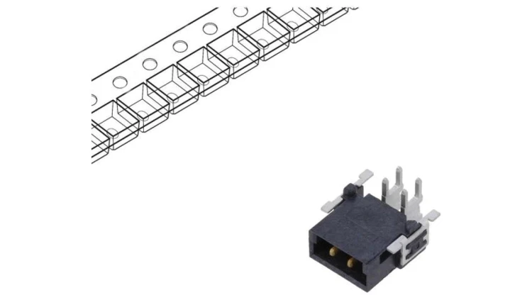 15550022701333 Złącze: płytka-płytka męskie, P2 har-flex Power THT