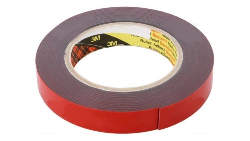 3M 4611 19MM 5.5M Taśma: mocująca W: 19mm L: 5,5m Thk: 1100um akrylowy ciemnoszary